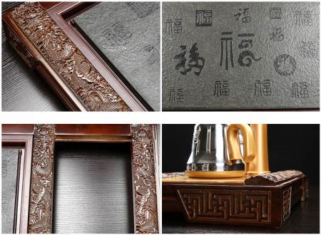 Bộ bàn trà điện Tam Long