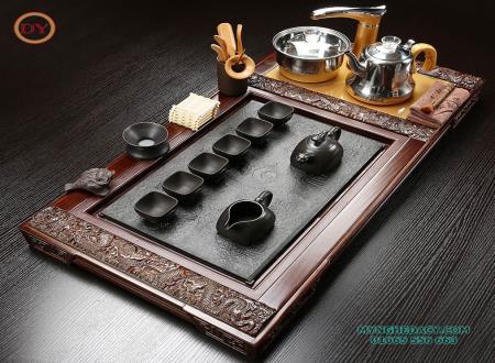 Bộ bàn trà điện Tam Long